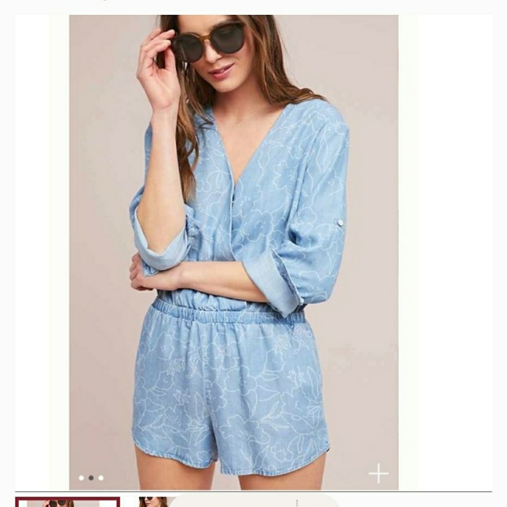 Anthropologie Cloth and Stone romper